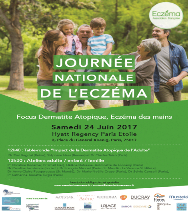 Journée Nationale de l'Eczéma 2017 Association Française de l'eczéma