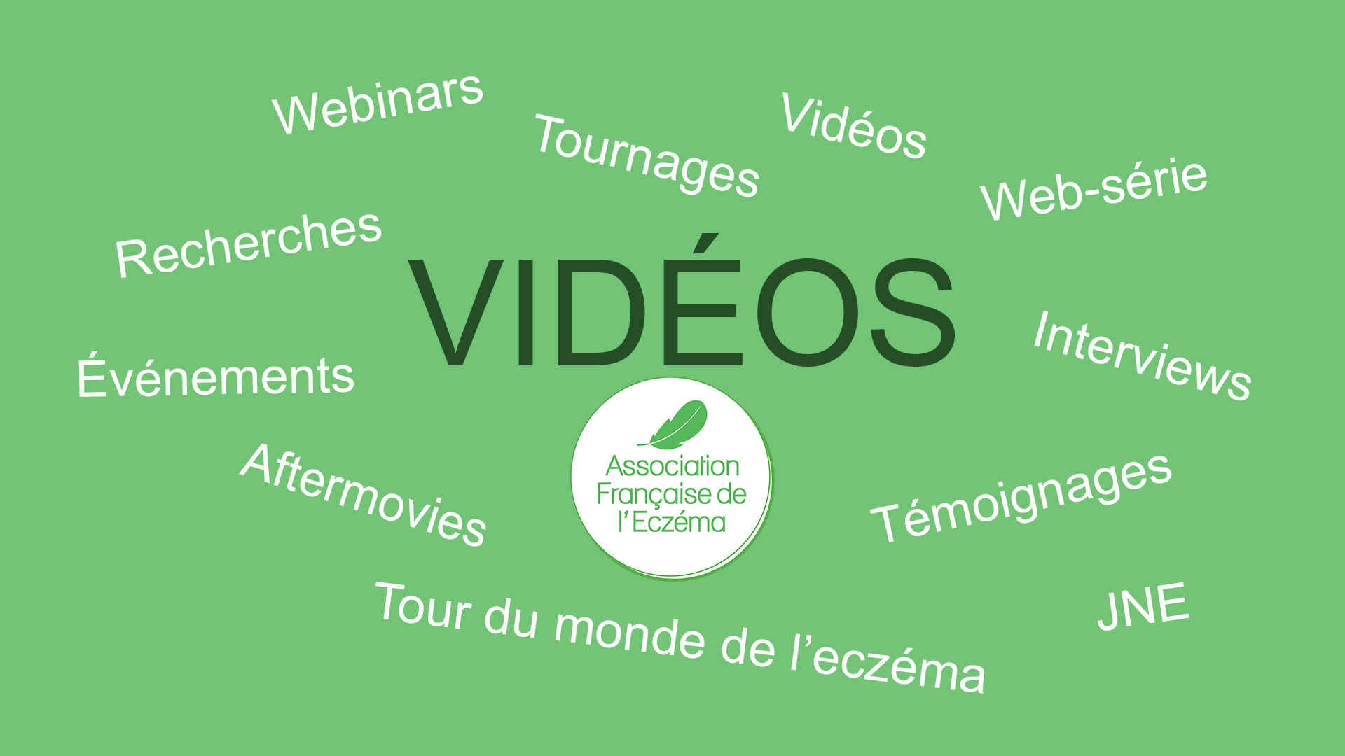 vidéo de l'association française de l'eczéma