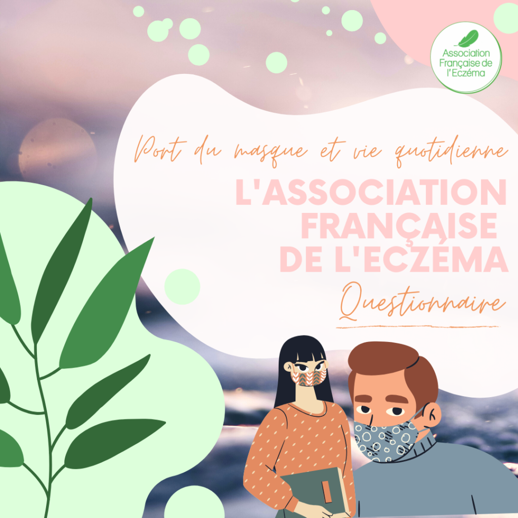 port du masque eczéma
