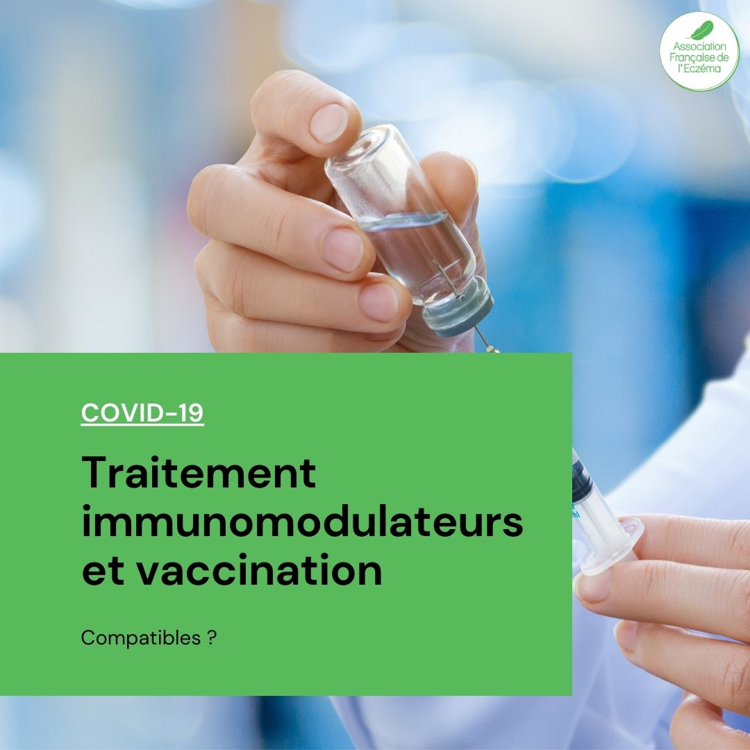 Traitements dermatite atopique vaccination