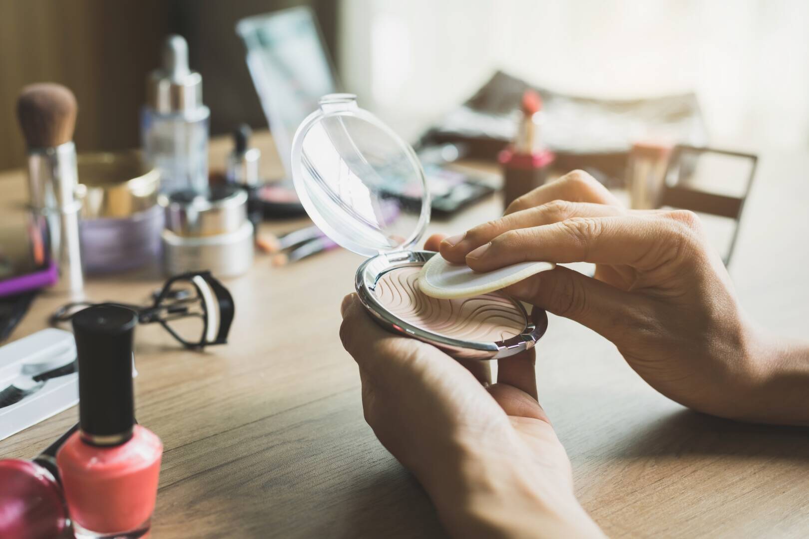 maquillage correcteur et eczéma